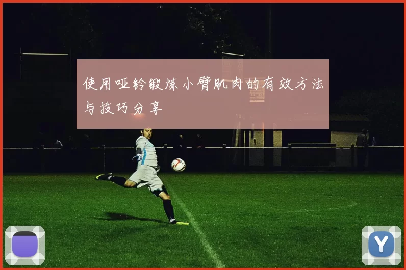 使用哑铃锻炼小臂肌肉的有效方法与技巧分享
